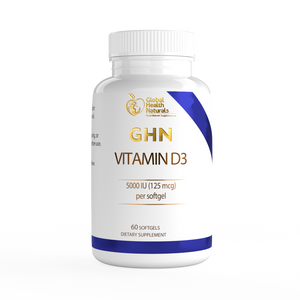 GHN VITAMIN D3 5000 IU SOFTGELS
