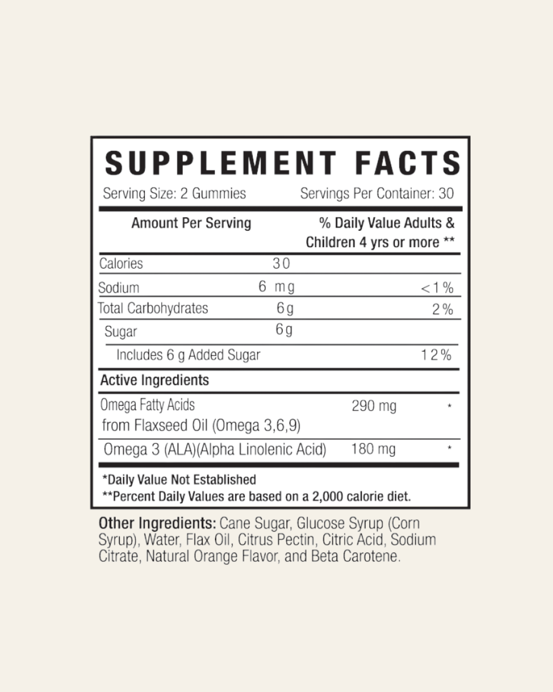 OMEGA 3 GUMMY