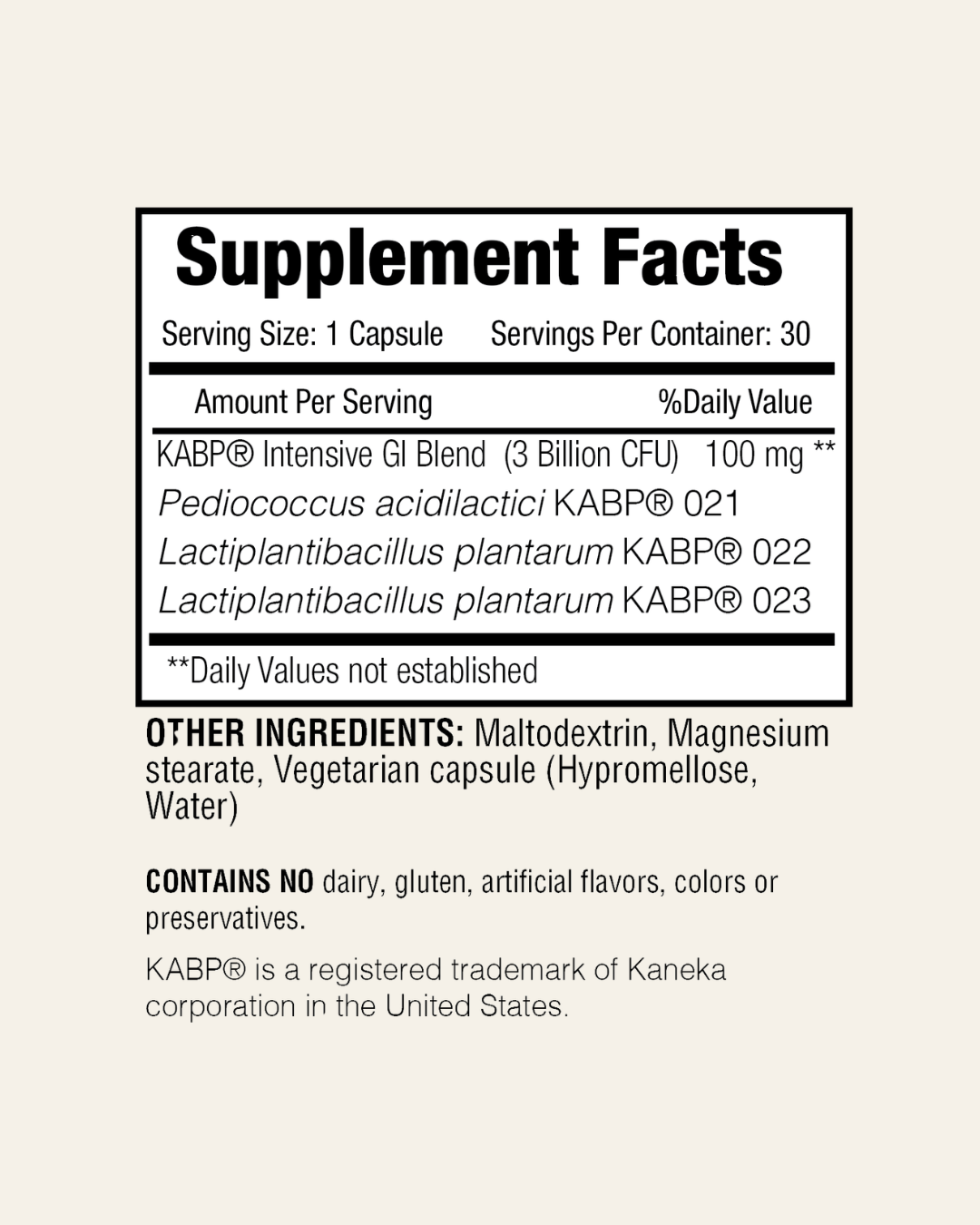 Daily Gut Probiotic