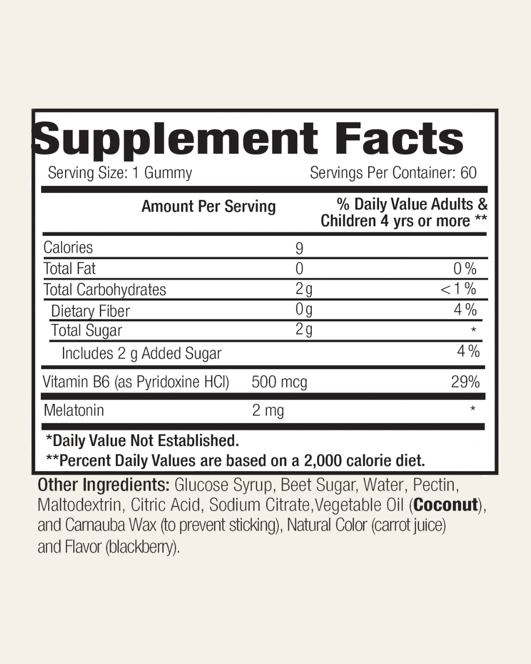 MELATONIN GUMMY